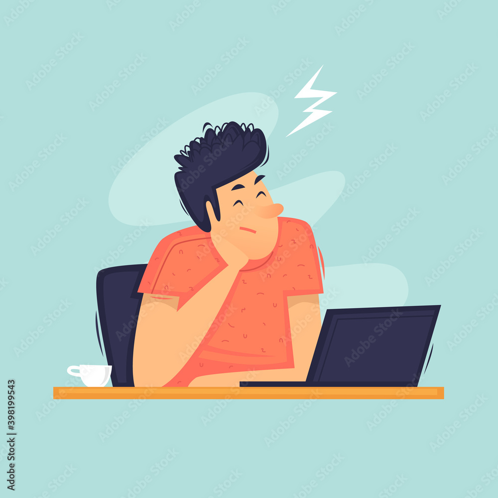 Job search on the Internet, sending out a portfolio. Flat design vector illustration. Job search on the Internet, sending out a portfolio. Flat design vector illustration.