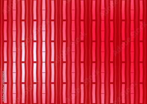 Light Red vector template with repeated sticks. Decorative shining illustration with lines on abstract template. The template can be used as a background.