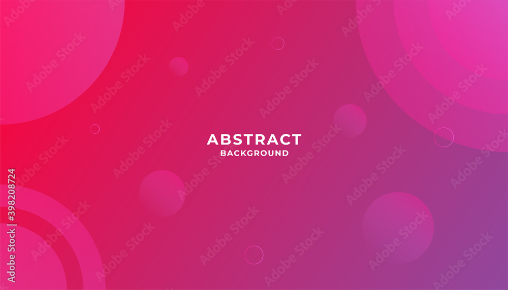 Minimal geometric background. Full color dynamic shapes composition. Eps10 vector