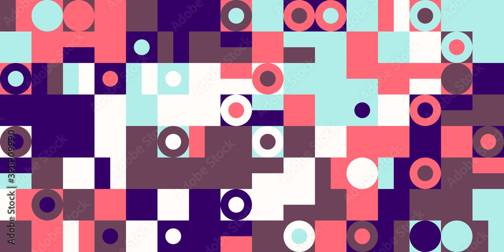 Circular Abstract Vector Pattern Design Circular Abstract Vector Pattern Design