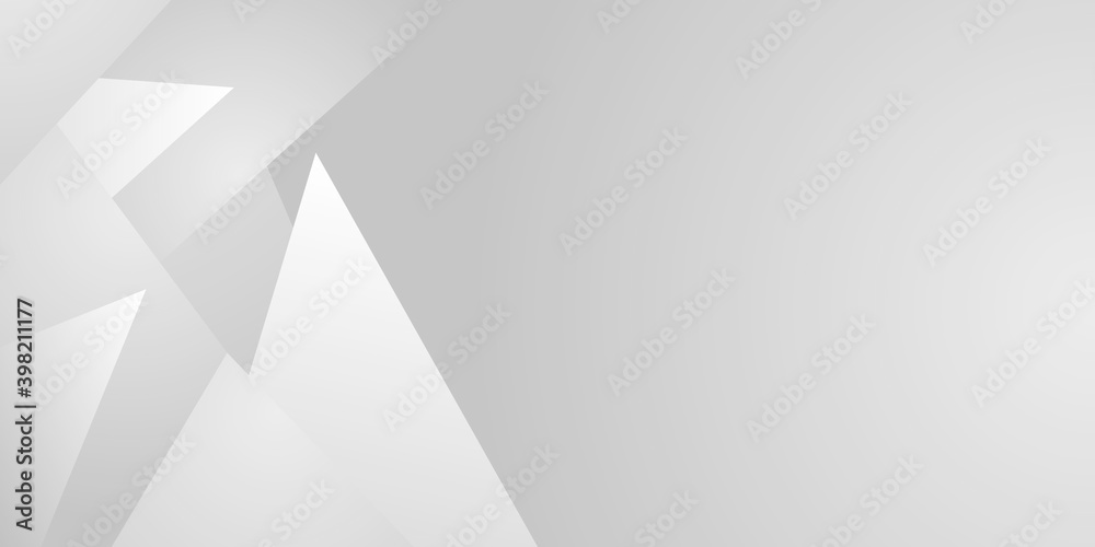 abstract white background with 3D overlap triangle abstract white background with 3D overlap triangle