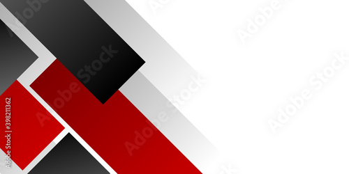 Abstract red black grey vector background, for design brochure, website, flyer. Geometric white wallpaper for certificate, presentation, landing page