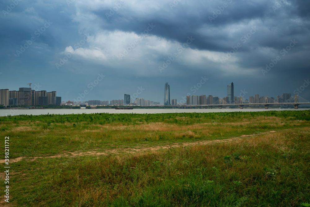 Panoramic picture of China nanchang