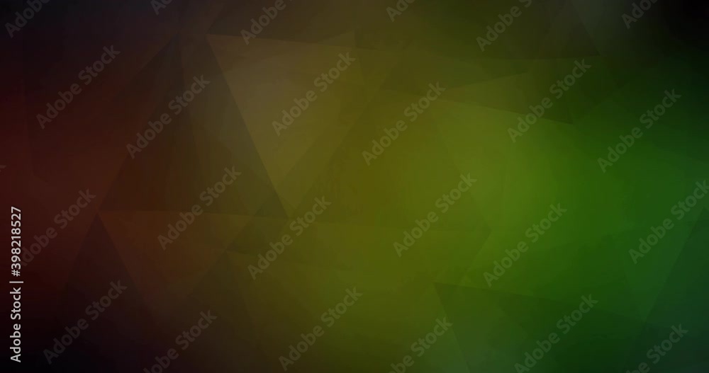 4K looping dark green, red polygonal flowing video. Colorful abstract video clip with gradient. Clip for mobile apps. 4096 x 2160, 30 fps. Codec Photo JPEG. 4K looping dark green, red polygonal flowing video. Colorful abstract video clip with gradient. Clip for mobile apps. 4096 x 2160, 30 fps. Codec Photo JPEG.