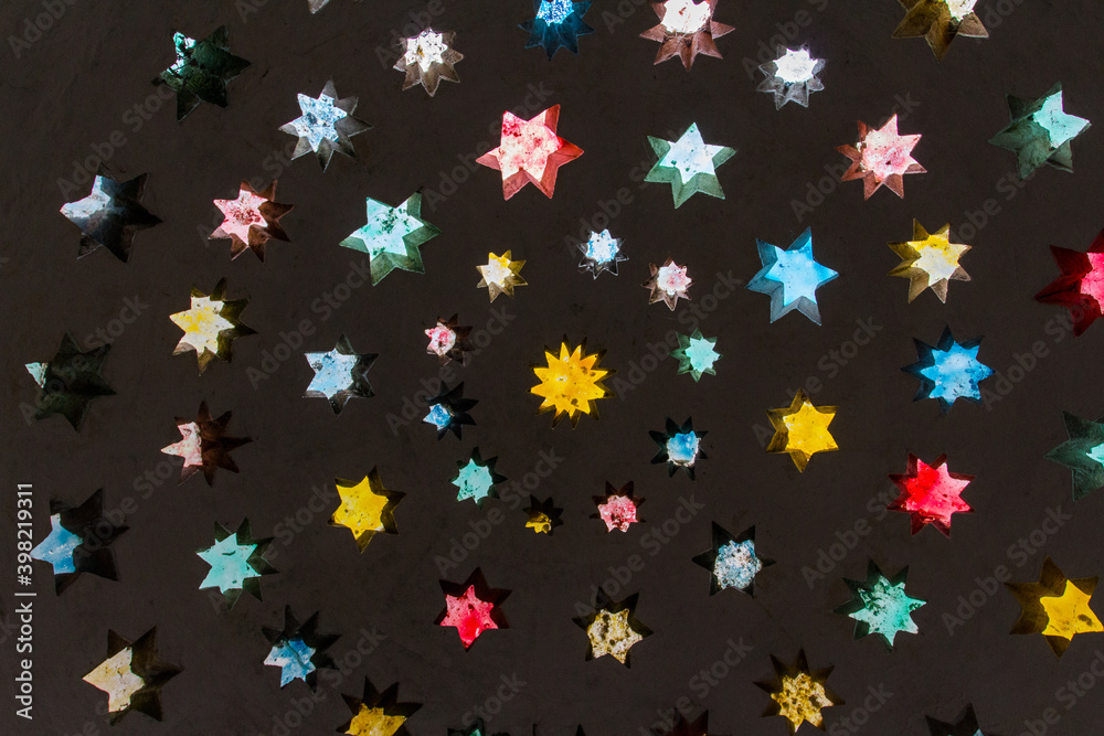 Beautiful ceiling in the form of stars in a historic hammam. Beautiful ceiling in the form of stars in a historic hammam.