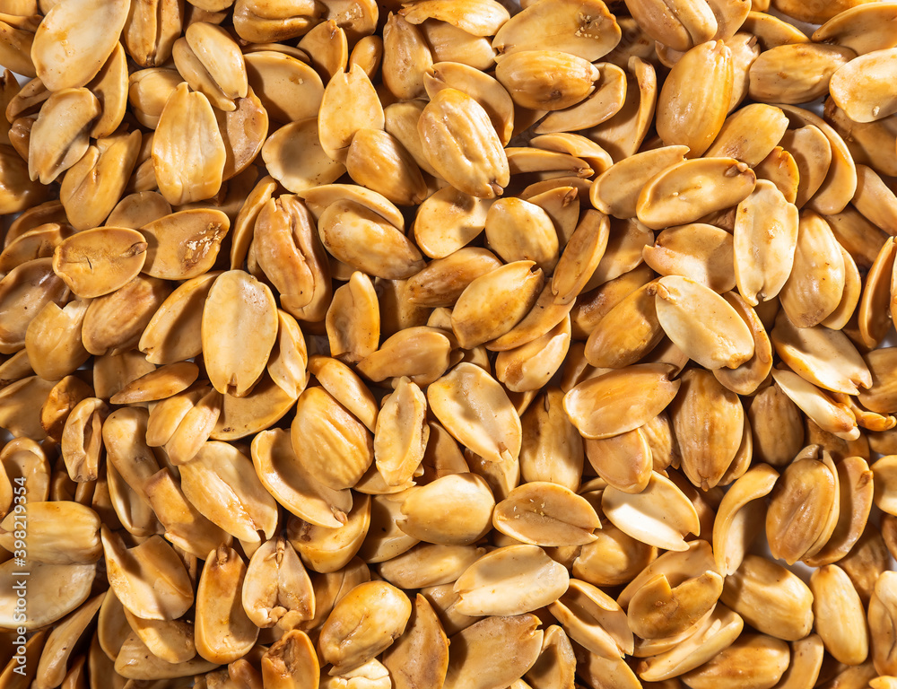 Sliced baked almonds, healty food. Sliced baked almonds, healty food.