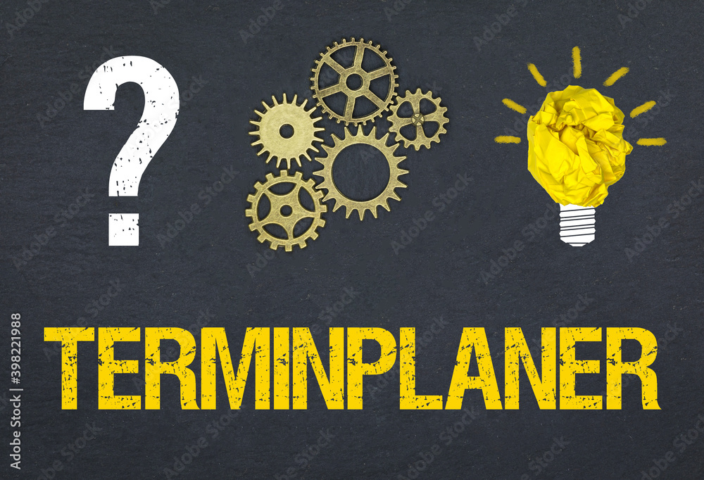 Obraz premium Terminplaner