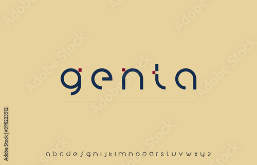 vector illustration of alphabet letter A to Z logo design