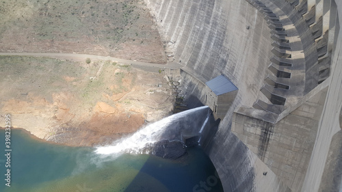 The Katse Dam in Lesotho photo