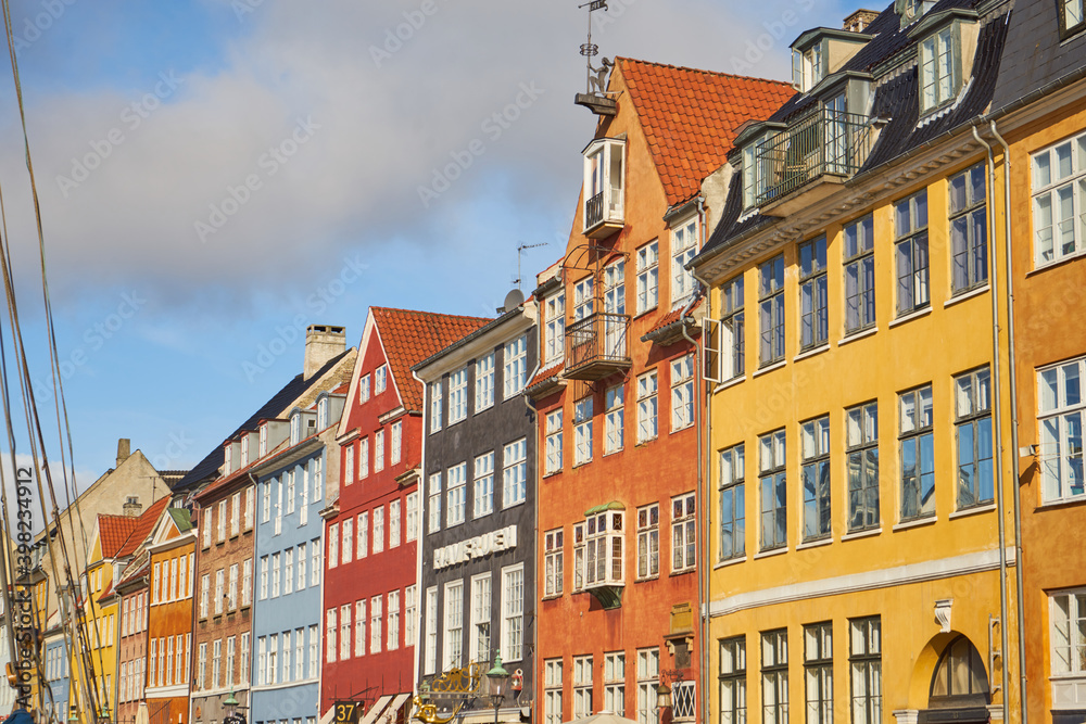 Farbenfrohe Fassaden in Dänemark