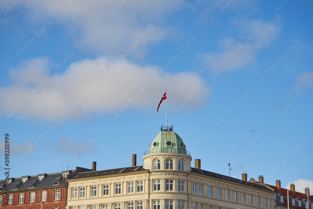 Obraz premium Dänische Flagge
