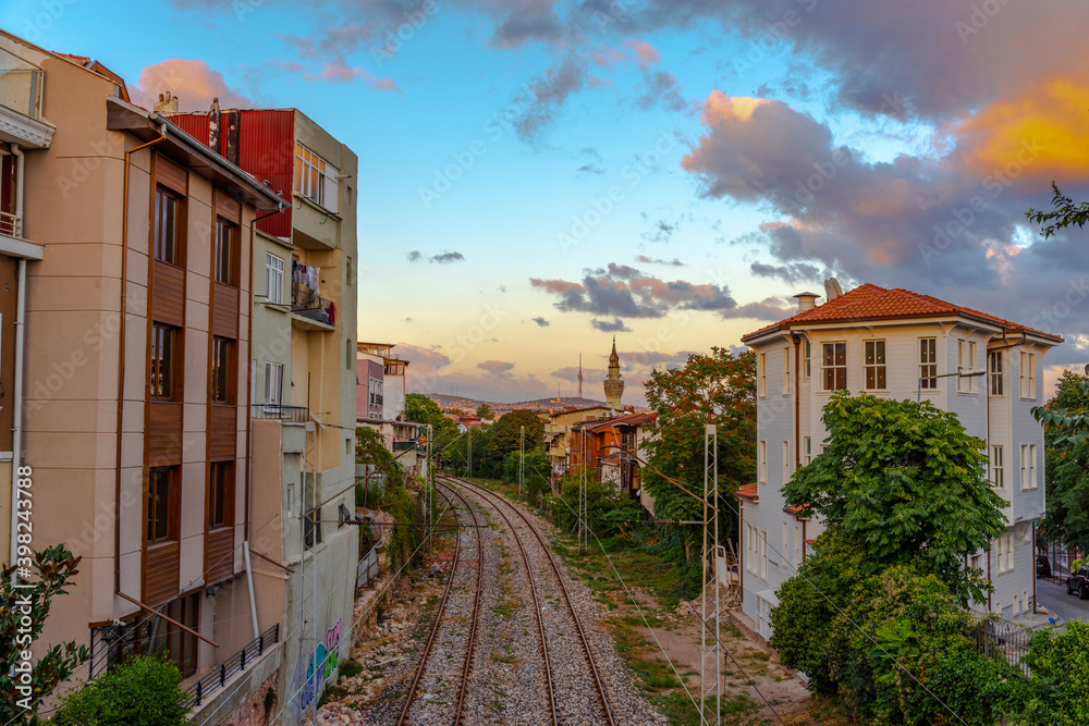 İstanbul, Turkey - 09.17.2020: Such different streets of Istanbul