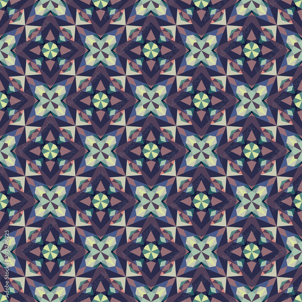 Geometric seamless pattern, abstract floral background, vector modern design texture. Geometric seamless pattern, abstract floral background, vector modern design texture.
