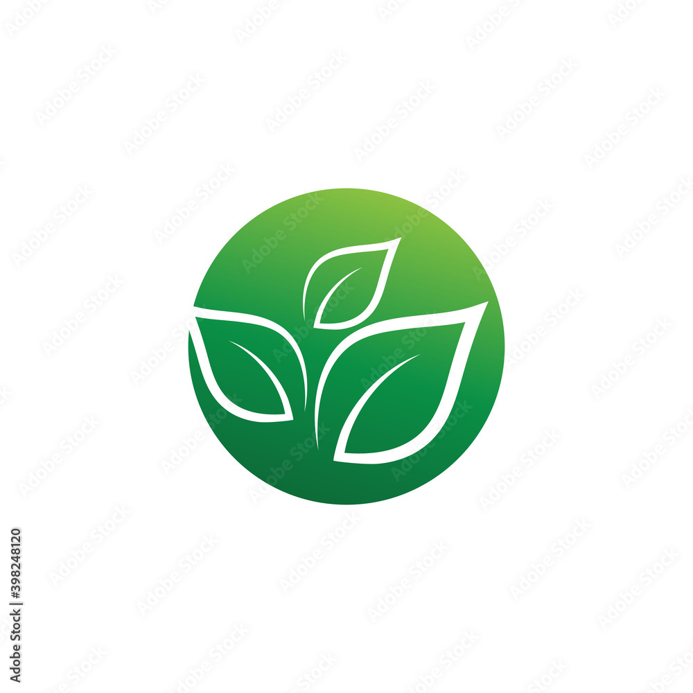 Leaf ecology Logo Template vector symbol nature Leaf ecology Logo Template vector symbol nature