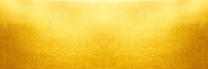 Shiny yellow leaf gold foil