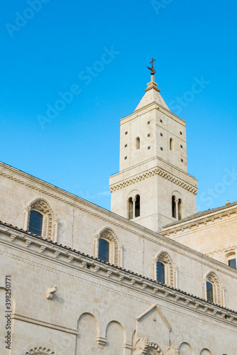 tower of the cathedral in Matera, Italy © Corinne