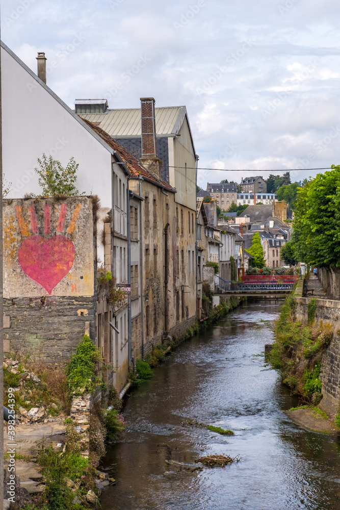 The historic town of Morlaix, in Brittany, France The historic town of Morlaix, in Brittany, France