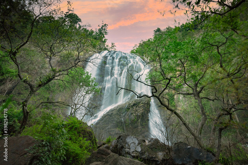 Khlong Lan Waterfall  Beautiful waterfalls in klong Lan national park of Thailand. Khlong Lan Waterfall  KamphaengPhet Province - Thailand.