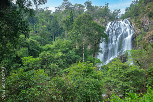 Khlong Lan Waterfall  Beautiful waterfalls in klong Lan national park of Thailand. Khlong Lan Waterfall  KamphaengPhet Province - Thailand.