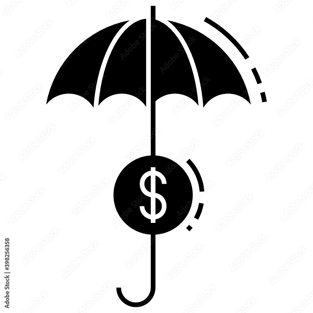 Tax umbrella Concept, reduce tax liability Vector glyph Icon Design, Compulsory Financial charges and Taxation Symbol on White Background, Levy Sign, Taxes Rain Stock, Tax umbrella Concept, reduce tax liability Vector glyph Icon Design, Compulsory Financial charges and Taxation Symbol on White Background, Levy Sign, Taxes Rain Stock,