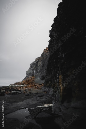Cliff on the coast
