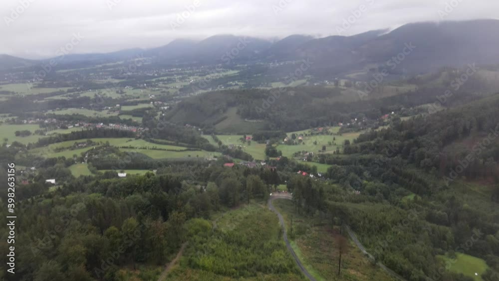 The Beskids or Beskid Mountains are a series of mountain ranges in the Carpathians, stretching from the Czech Republic in the west along the border of Poland with Slovakia up to Ukraine in the east. The Beskids or Beskid Mountains are a series of mountain ranges in the Carpathians, stretching from the Czech Republic in the west along the border of Poland with Slovakia up to Ukraine in the east.