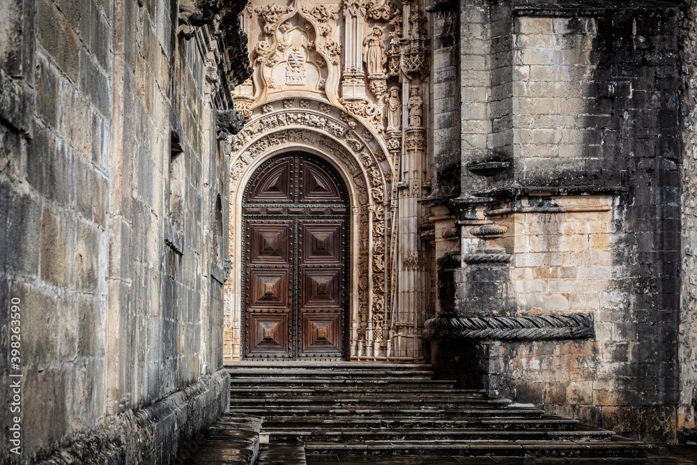Facade of the Castle of Tomar.
Tomar, Portugal Facade of the Castle of Tomar.
Tomar, Portugal