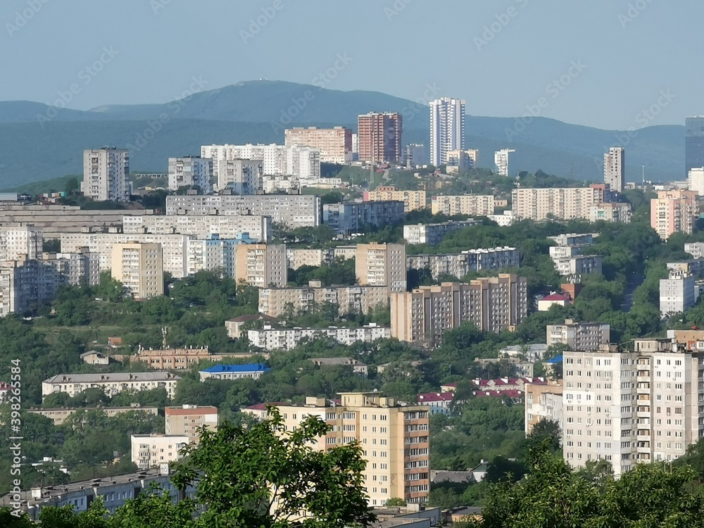 spring city of Vladivostok