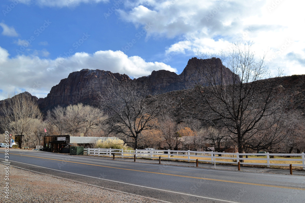 Somewhere in Zion National Park, Utah