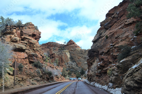 Obraz na płótnie Zion National Park, Utah w salonie