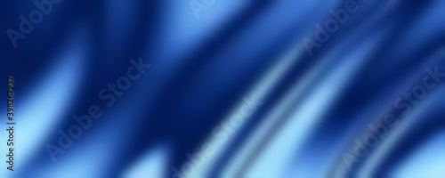 Blue silk texture - abstract smooth background.