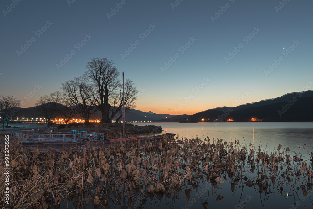 Sunrise of Lake