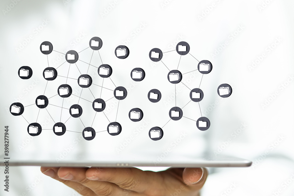 Cloud computing, Cloud computing and Big data concept, Cloud computing technology 3d Cloud computing, Cloud computing and Big data concept, Cloud computing technology 3d