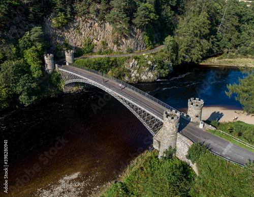 Telford's Craigellachie Bridge on the River Spey