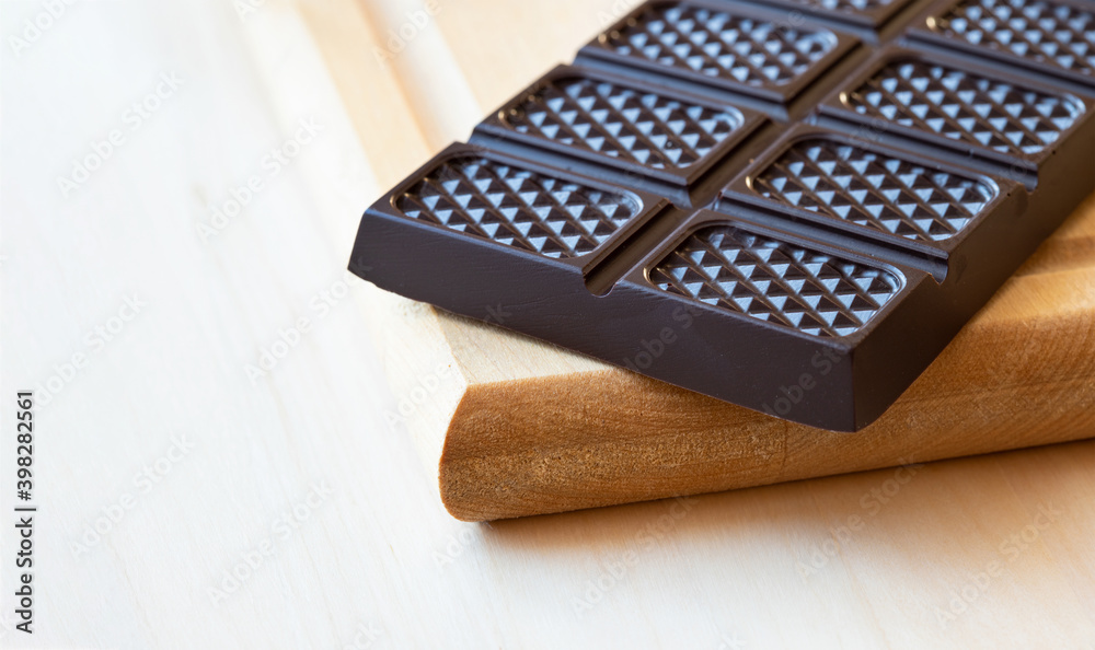 Homemade bitter chocolate