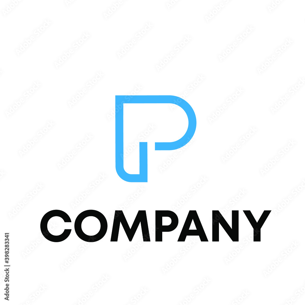 p logo design p logo design