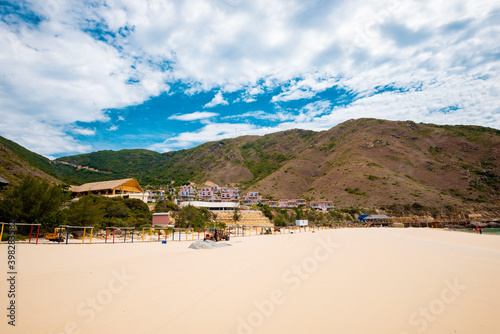 Binh Dinh Province, Viet Nam, June 10th 2019: Beautiful landscape in Eo Gio, Quy Nhon, Vietnam photo