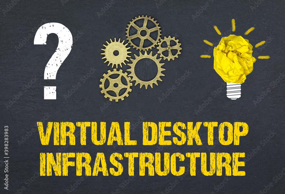 Obraz premium Virtual Desktop Infrastructure