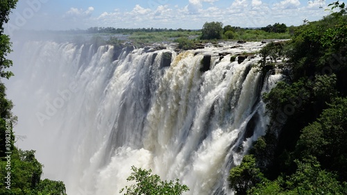 Incredible Victoria Waterfall in Zimbabwe