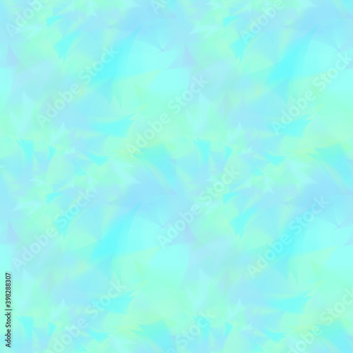 Raster seamless beautiful pastel background in cold mint blue tones, texture for the design of wallpaper, tiles, fabric.