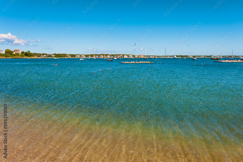 Fototapeta premium Hyannis Port Harbor Cape Cod