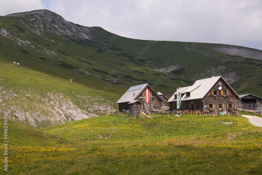 Landscape on Schneealpe in Styria, Austria, Europe
