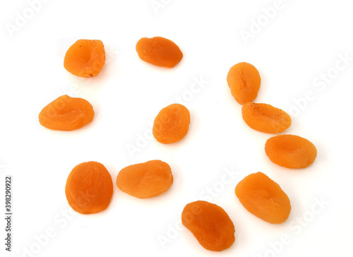 Dried apricots, type of traditional dried fruit