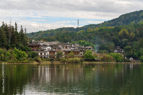 village on the lake