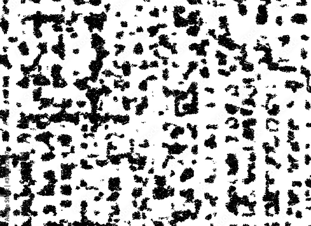 Rough black and white texture vector. Distressed overlay texture. Grunge background. Abstract textured effect. Vector Illustration. Black isolated on white background. EPS10 Rough black and white texture vector. Distressed overlay texture. Grunge background. Abstract textured effect. Vector Illustration. Black isolated on white background. EPS10