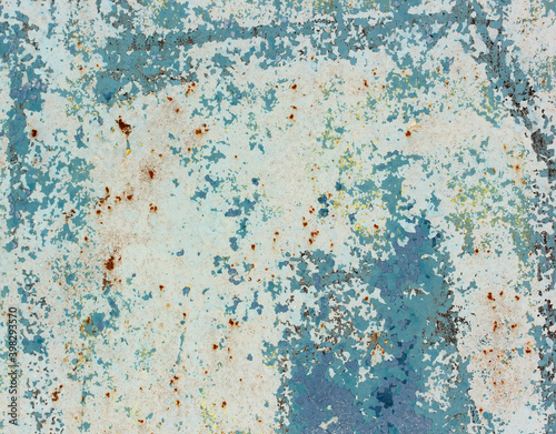 blue grunge texture, background. an old wall.