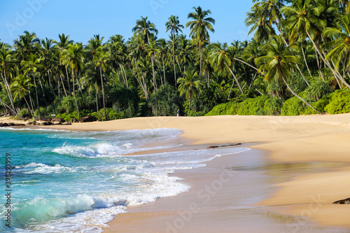 Sri Lanka, beach in the south