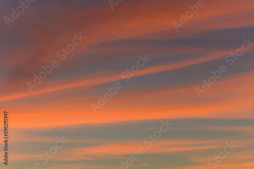 nubes en Madrid