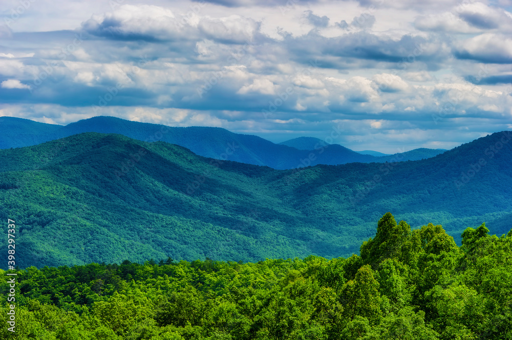 Blue Ridge Parkway Scenic Landscape Blue Ridge Parkway Scenic Landscape