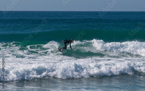 Photography Spanish Atlantic coast in Cadiz, perfect surfing spot in Europe